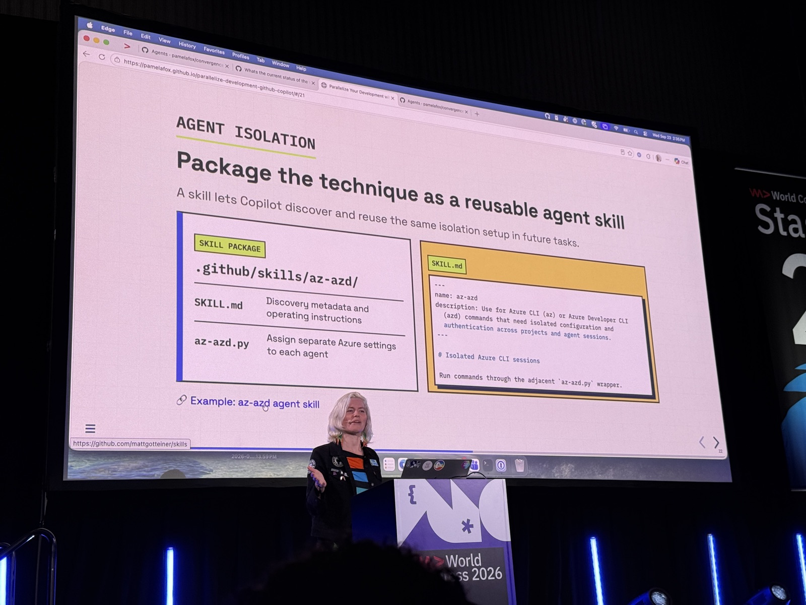 Slide Package the technique as a reusable agent skill