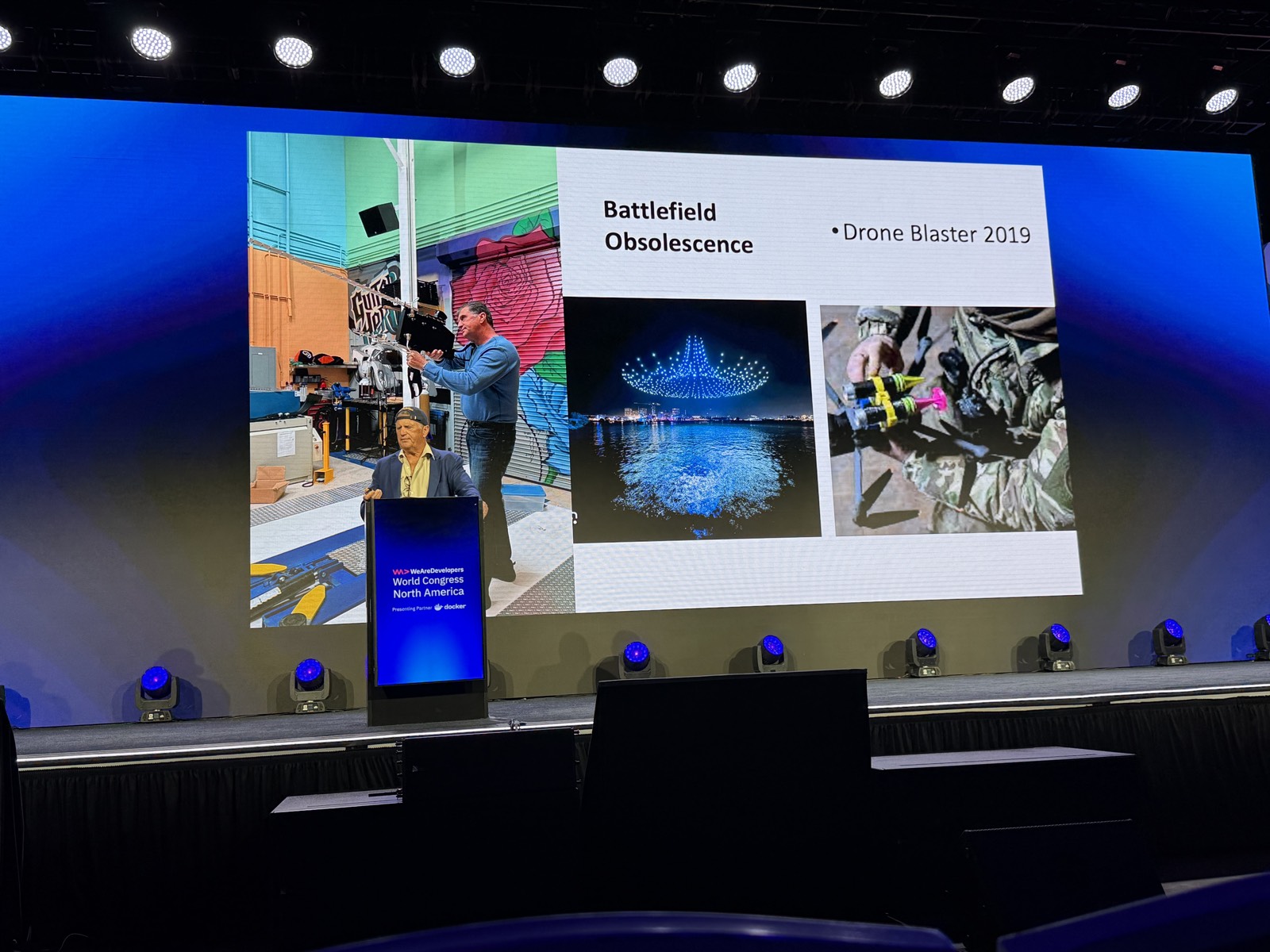 Slide Battlefield Obsolescence, Drone Blaster 2019