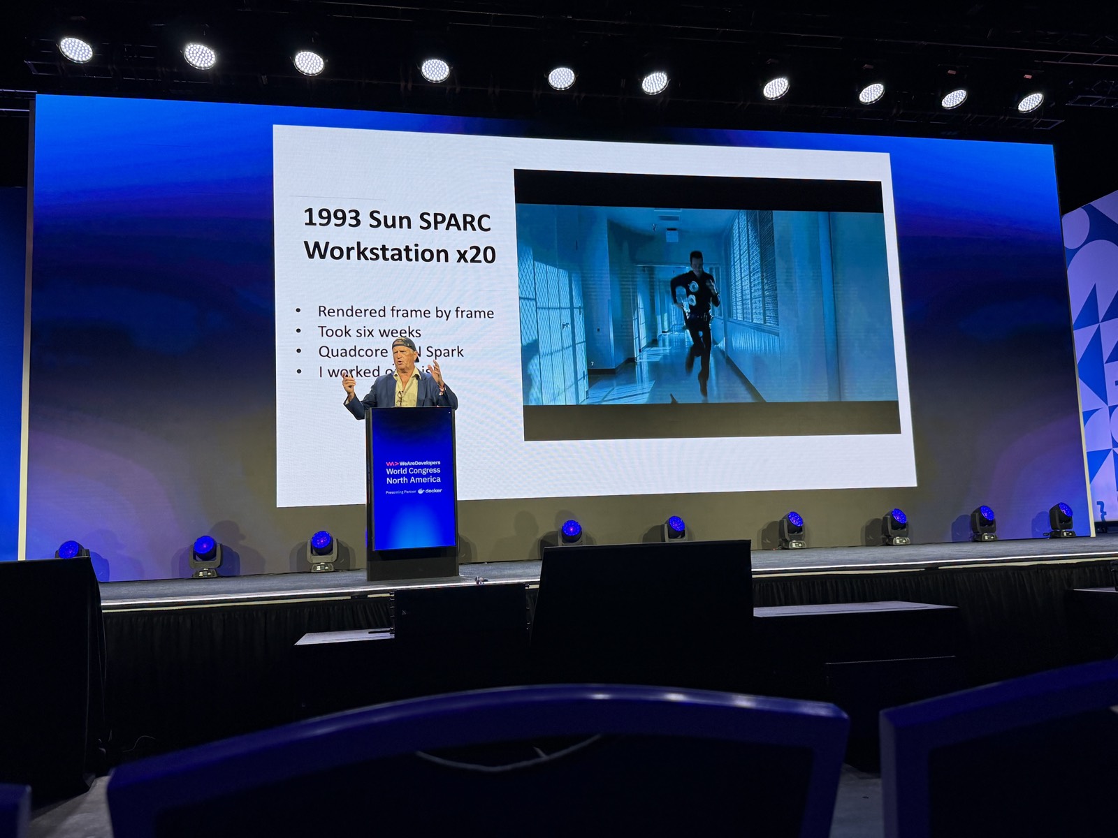Slide 1993 Sun SPARC Workstation x20 với cảnh Terminator 2
