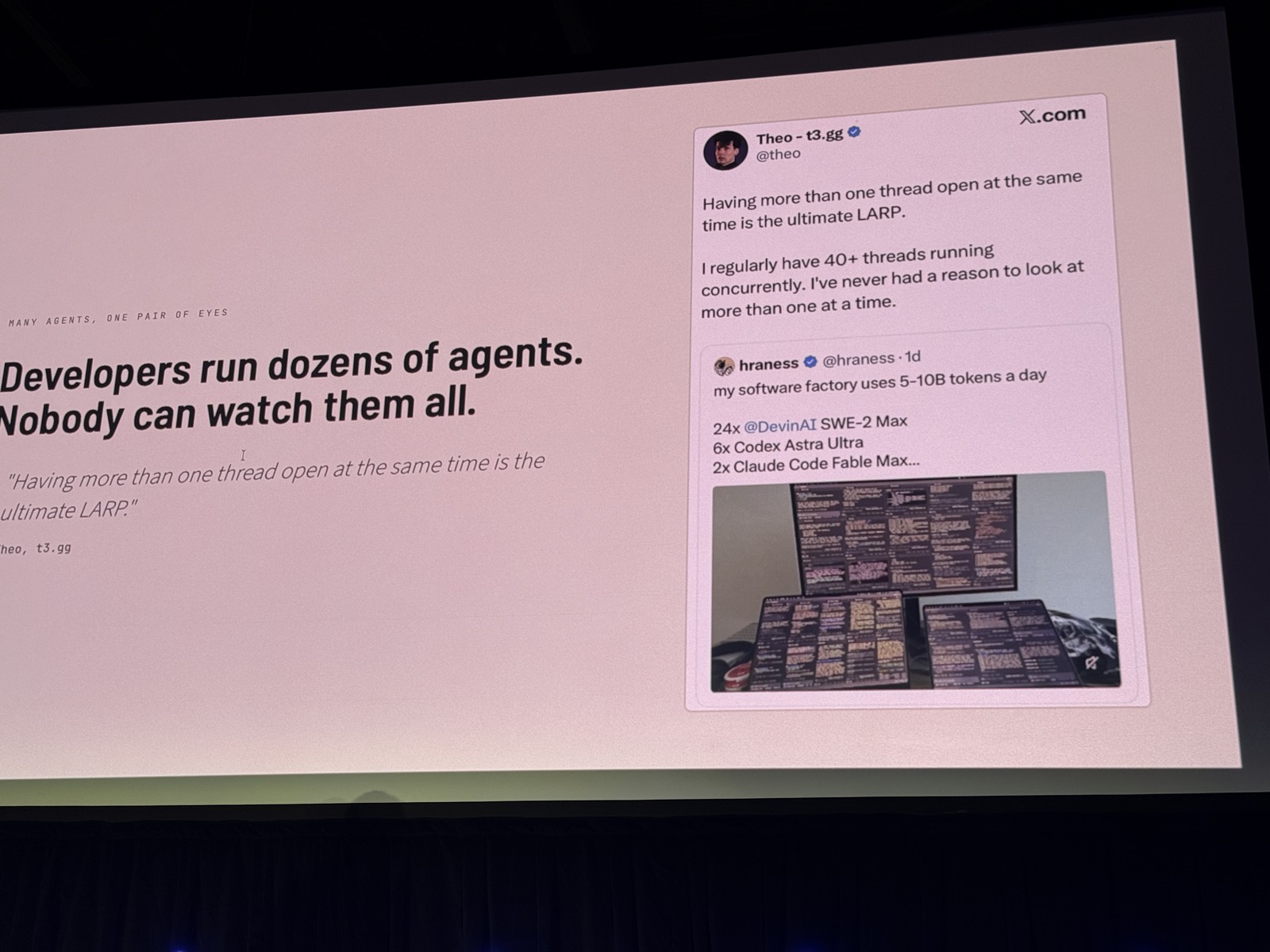 Slide Developers run dozens of agents. Nobody can watch them all