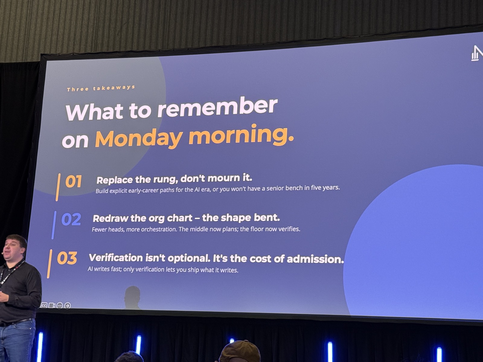 Slide Three takeaways: What to remember on Monday morning